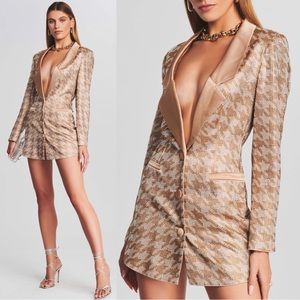 Retrofete Jules Embellished Blazer Dress NWT Size small